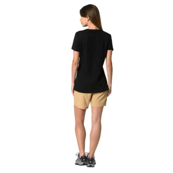 CAMISETA BASIC SILK FEMININA PRETA - COLUMBIA