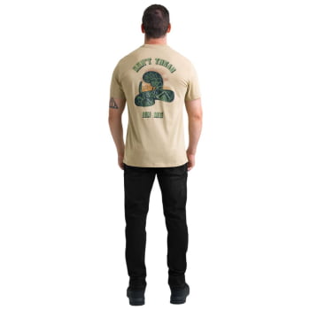 CAMISETA CONCEPT DON'T TREAD ON ME CLASSIC 10 ANOS CAQUI - INVICTUS