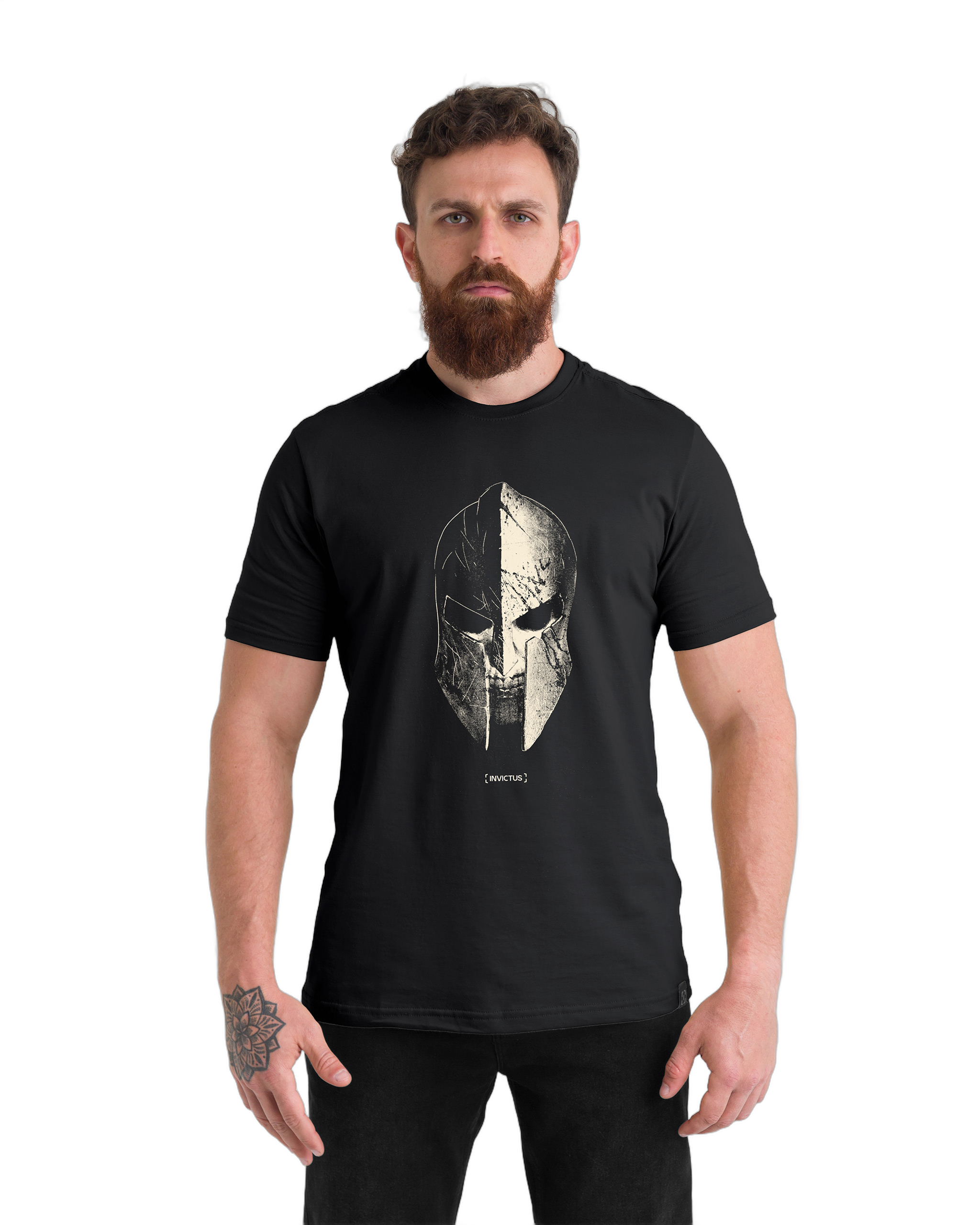 CAMISETA CONCEPT FORGED IN STEEL PRETA INVICTUS