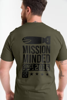 CAMISETA CONCEPT MISSION MINDED VERDE INVICTUS