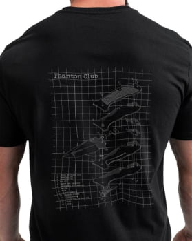 CAMISETA CONCEPT PHATON CLUB PRETA INVICTUS