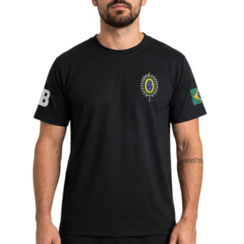 CAMISETA EB VETERANOS DRY FIT PRETA CAMISETA EB VETERANOS DRY FIT PRETA