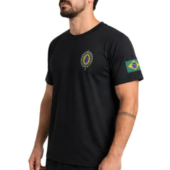 CAMISETA EB VETERANOS DRY FIT PRETA
