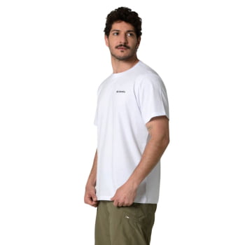 CAMISETA MANGA CURTA BASIC BRANCA - COLUMBIA