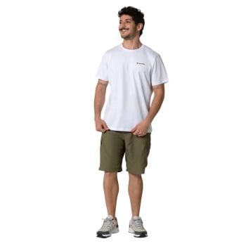 CAMISETA MANGA CURTA BASIC BRANCA - COLUMBIA