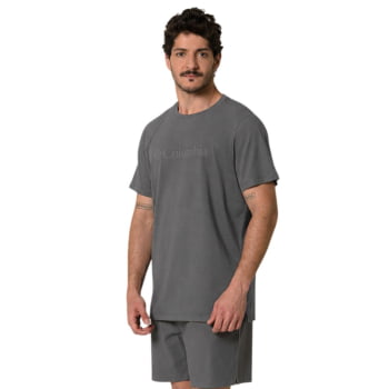 CAMISETA MANGA CURTA BASIC LOGO II BRANDED CINZA - COLUMBIA