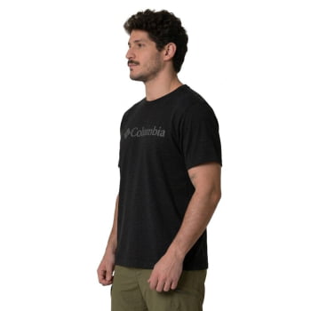 CAMISETA MANGA CURTA BASIC LOGO II BRANDED PRETA - COLUMBIA