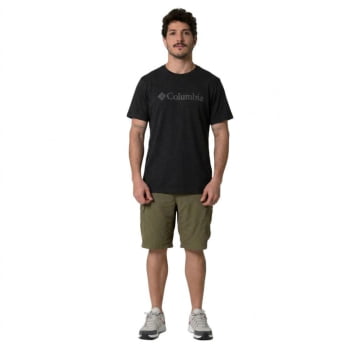 CAMISETA MANGA CURTA BASIC LOGO II BRANDED PRETA - COLUMBIA