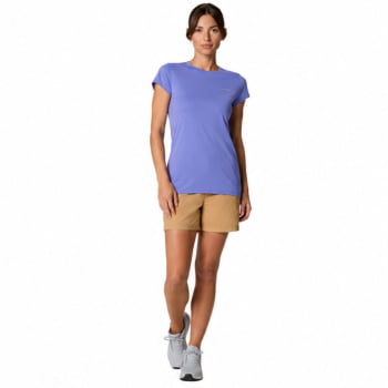 CAMISETA MANGA CURTA NEBLINA FEMIMINA STORMWATCH - COLUMBIA