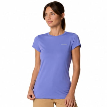 CAMISETA MANGA CURTA NEBLINA FEMIMINA STORMWATCH - COLUMBIA