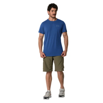 CAMISETA MANGA CURTA NEBLINA MASCULINA CARBON - COLUMBIA
