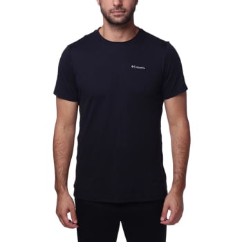 CAMISETA MANGA CURTA NEBLINA MASCULINA PRETA - COLUMBIA CAMISETA MANGA CURTA NEBLINA MASCULINA PRETA - COLUMBIA