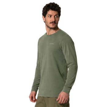 CAMISETA MANGA LONGA NEBLINA MASCULINA CYPRESS - COLUMBIA