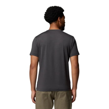 CAMISETA PARSONS POINT MASCULINA BLACK HEATHER - COLUMBIA