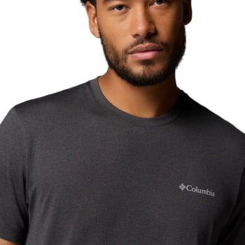 CAMISETA PARSONS POINT MASCULINA BLACK HEATHER - COLUMBIA