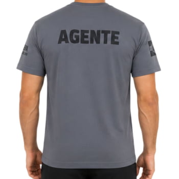 CAMISETA SOCIOEDUCATIVO SC POLIAMIDA MANGA CURTA CINZA
