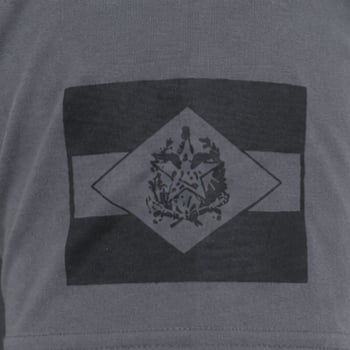 CAMISETA SOCIOEDUCATIVO SC POLIAMIDA MANGA LONGA CINZA