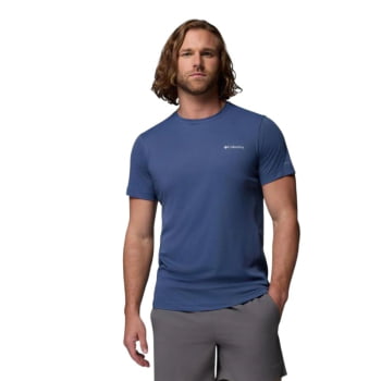 CAMISETA ZERO RULES LIGHT SS CREW DARK MOUNTAIN - COLUMBIA CAMISETA ZERO RULES LIGHT SS CREW DARK MOUNTAIN - COLUMBIA