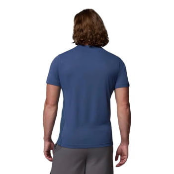 CAMISETA ZERO RULES LIGHT SS CREW DARK MOUNTAIN - COLUMBIA