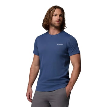 CAMISETA ZERO RULES LIGHT SS CREW DARK MOUNTAIN - COLUMBIA CAMISETA ZERO RULES LIGHT SS CREW DARK MOUNTAIN - COLUMBIA