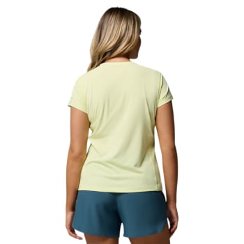 CAMISETA ZERO RULES LIGHT SS CREW FEMININA CITRON HAZE - COLUMBIA