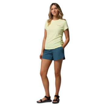CAMISETA ZERO RULES LIGHT SS CREW FEMININA CITRON HAZE - COLUMBIA