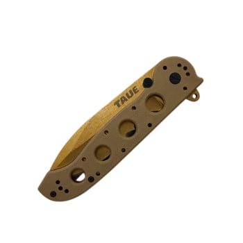 CANIVETE SEMI-AUTOMÁTICO M16B DOURADO - TAUE