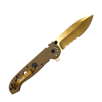 CANIVETE SEMI-AUTOMÁTICO M16B DOURADO - TAUE
