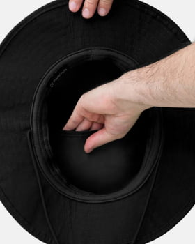 CHAPÉU BOONIE HAT SUMATRA PRETO - INVICTUS