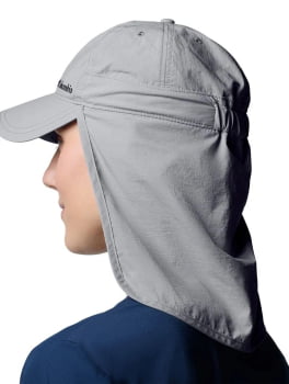 BONÉ CHAPÉU SCHONNER BANK CACHALOT II GREY CINZA CLARO - COLUMBIA