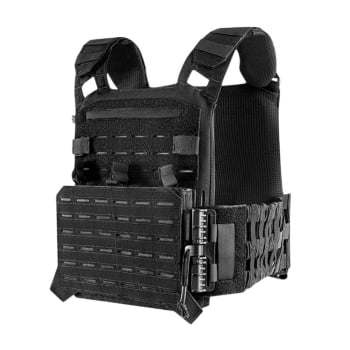 CINTA MODULAR ELÁSTICA PARA PLATE CARRIER ARES PRETO - INVICTUS