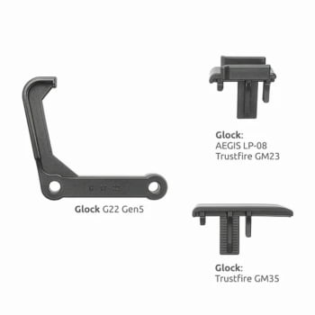 COLDRE BLACK OPS G22 GEN5 MID-RIDE PRETO - BÉLICA