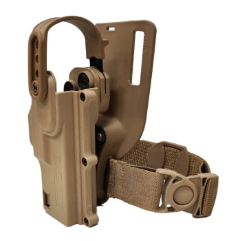 COLDRE DE CINTURA MD4 CAQUI PRF COM TIRAS E ADAPTADOR GLOCK - MAYNARDS