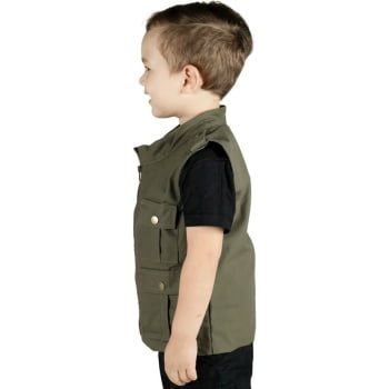 COLETE TÁTICO INFANTIL ARMY VERDE COLETE TÁTICO INFANTIL ARMY VERDE