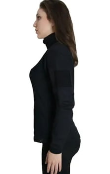 COMBAT SHIRT FEMININA PRETA - BELICA