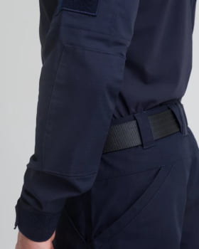 COMBAT SHIRT HAWK 3.0 AZUL MARINHO - INVICTUS