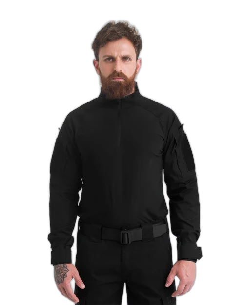 COMBAT SHIRT HAWK 3.0 PRETO - INVICTUS