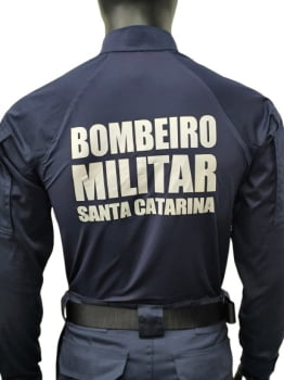 COMBAT SHIRT OPERACIONAL BOMBEIRO MILITAR DE SANTA CATARINA UNISSEX