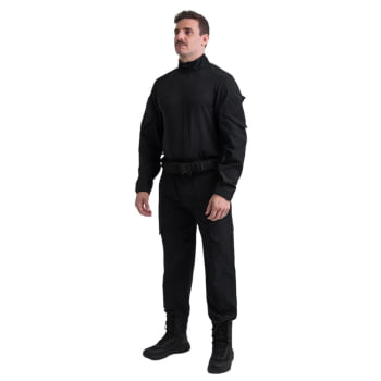 COMBAT SHIRT RAPINNA PRETA - BR FORCE COMBAT SHIRT RAPINNA PRETA - BR FORCE