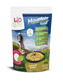 COMIDA LIOFILIZADA CUSCUZ COM BANANA - LIONUTRI