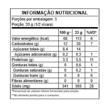 COMIDA LIOFILIZADA MACARRÃO AO SUGO COM FRANGO - LIONUTRI