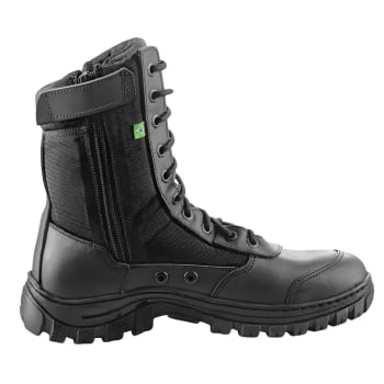 COTURNO F15 COM ZIPER EB PRETO - FELINE