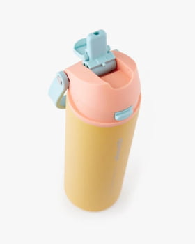 GARRAFA TÉRMICA DUO FLOW 710ML AMARELO - GALÁPAGOS