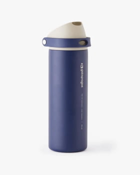 GARRAFA TÉRMICA DUO FLOW 710ML AZUL MARINHO - GALÁPAGOS