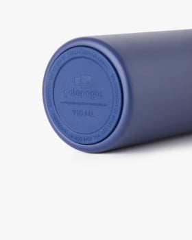 GARRAFA TÉRMICA DUO FLOW 710ML AZUL MARINHO - GALÁPAGOS
