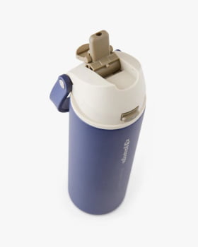 GARRAFA TÉRMICA DUO FLOW 710ML AZUL MARINHO - GALÁPAGOS