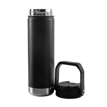 GARRAFA TÉRMICA FIELDBORN PRETA - INVICUTS