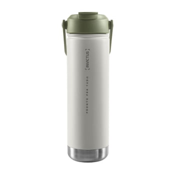 GARRAFA TÉRMICA FIELDBORN TAN E VERDE - INVICUTS GARRAFA TÉRMICA FIELDBORN TAN E VERDE - INVICUTS