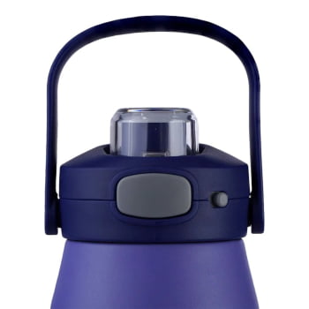 GARRAFA TÉRMICA ISOMAX COLOR 1 LITRO AZUL - NTK