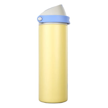 GARRAFA TÉRMICA ISOMAX STRAW 710ML AMARELA - NTK